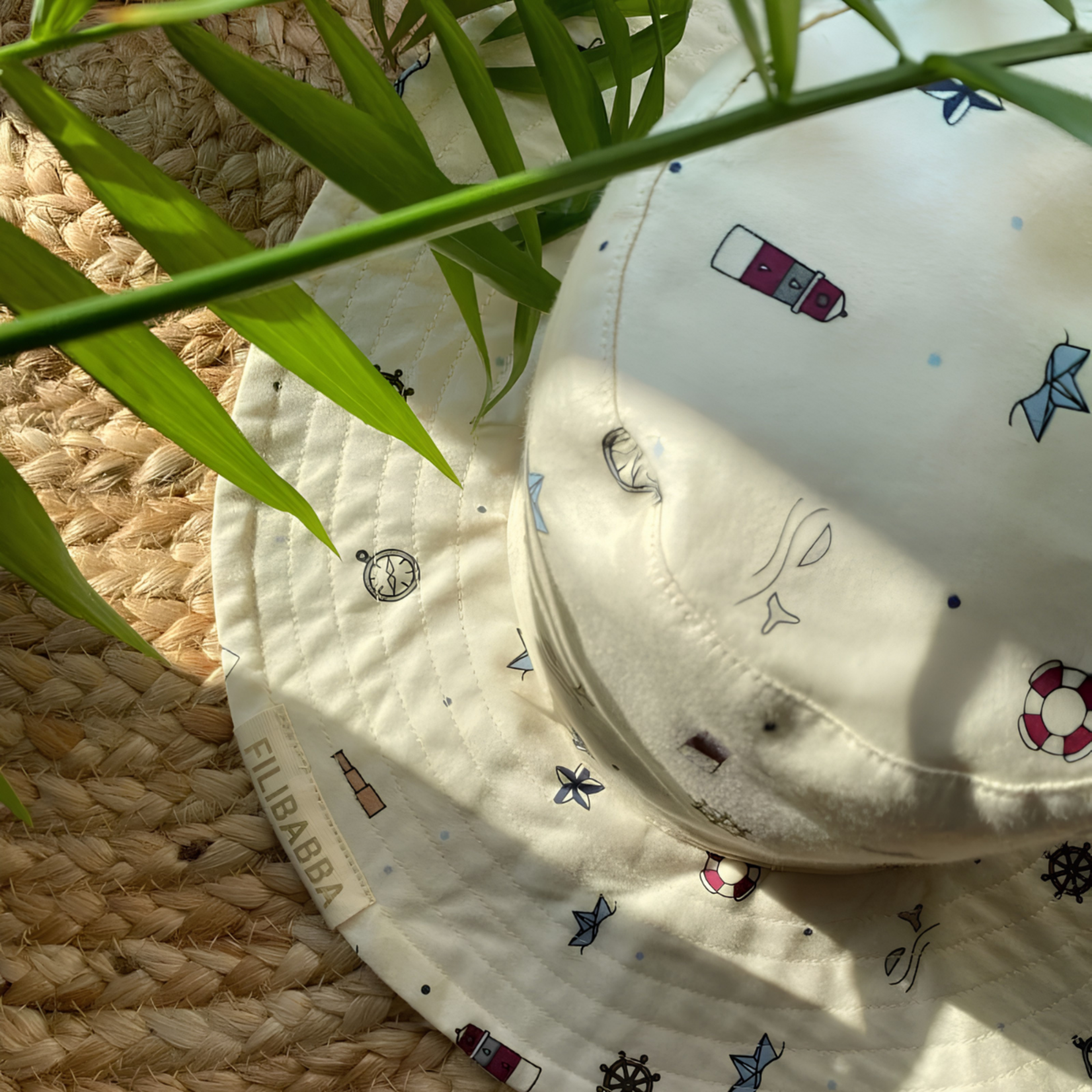 Filibabba Filibabba - Sun hat Little Sailor (1-3 jaar)