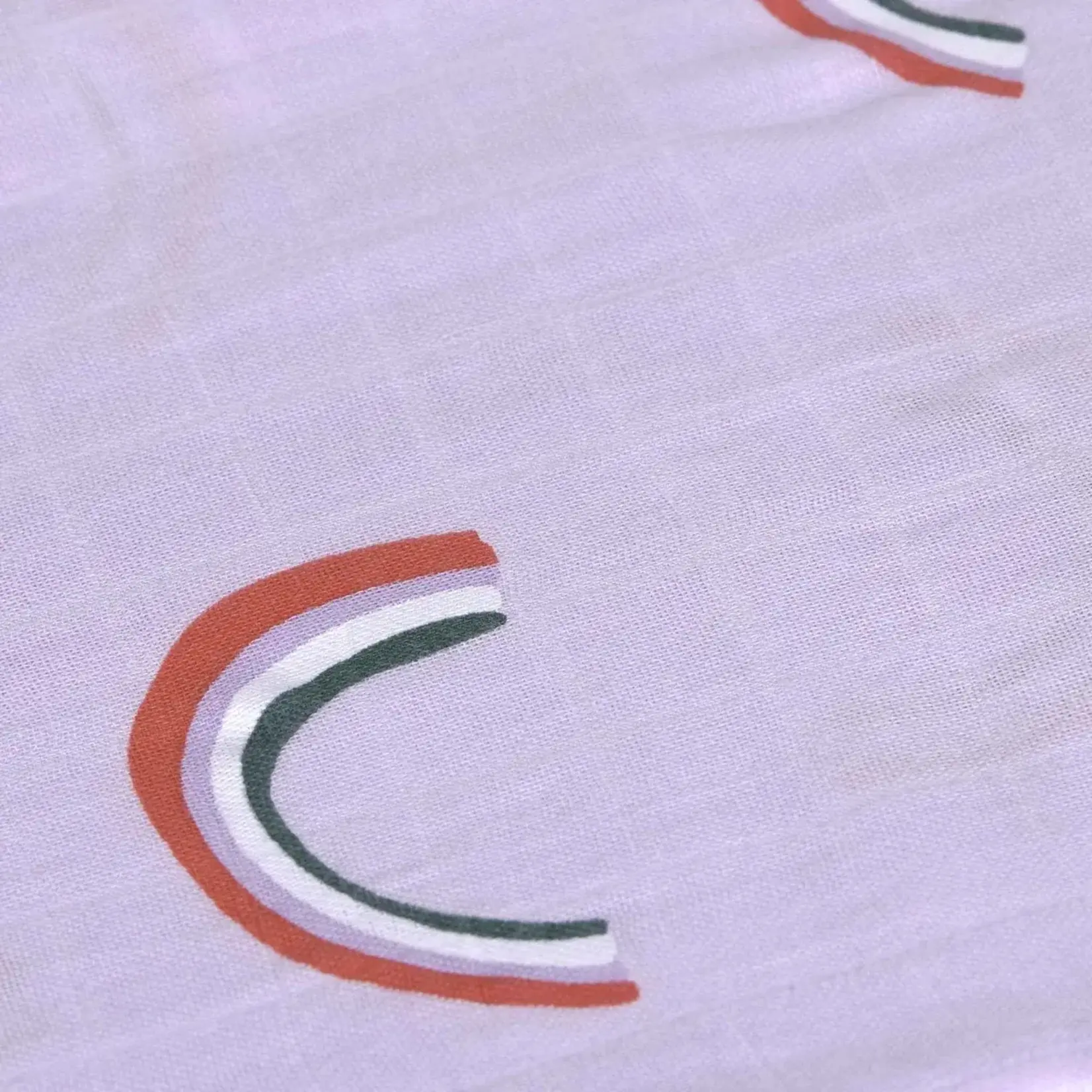 Lassig Lassig - Heavenly soft Bamboo Swaddle L - Happy Rascals, lavender 3 pcs ass., 80 x 80 cm