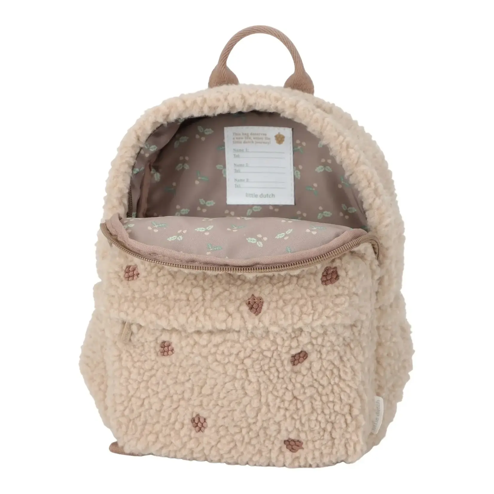 Little Dutch Toys - Rugzak Teddy Taupe