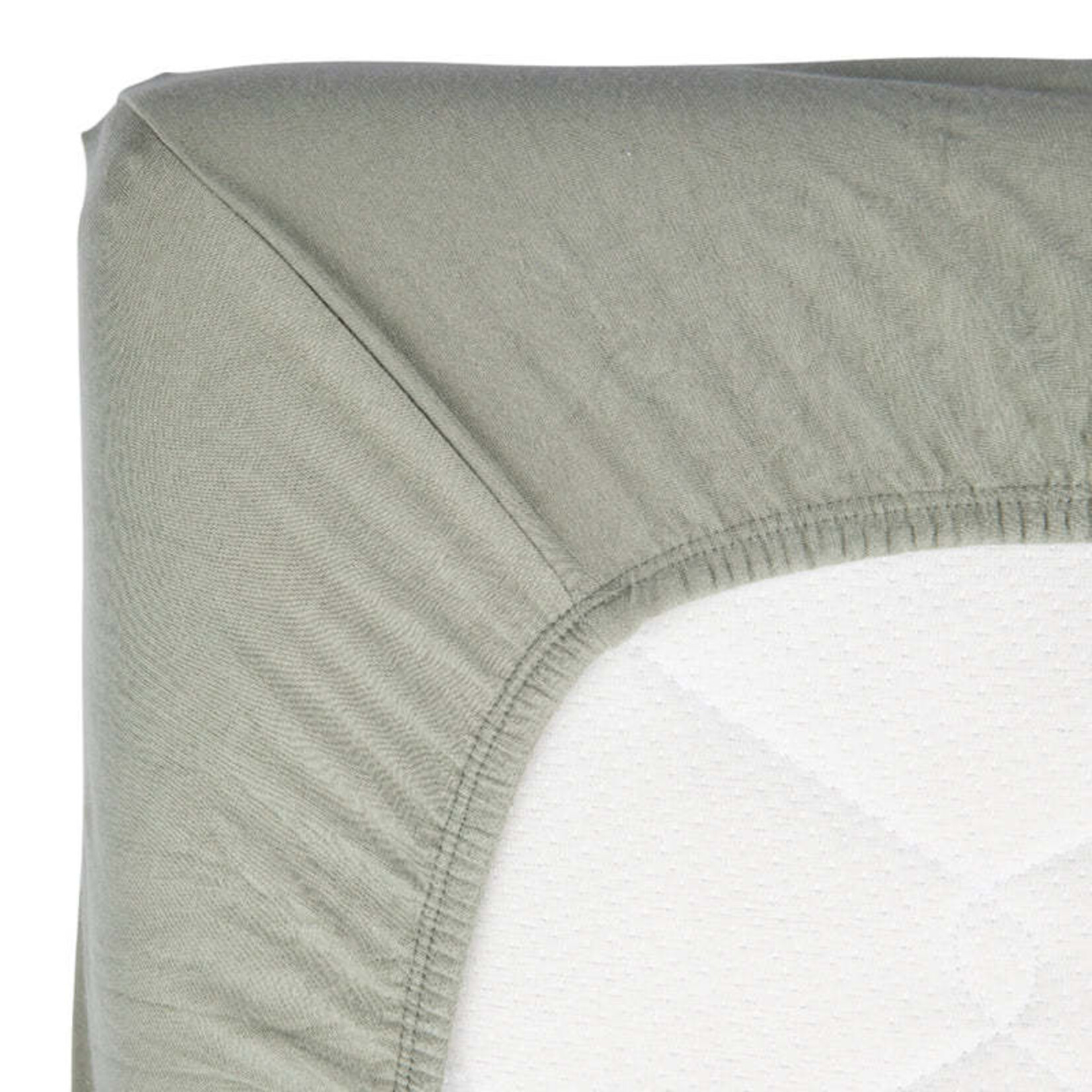 Timboo Timboo - SOFT Hoeslaken 60x120cm - Whisper Green