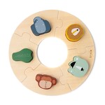 Trixie Trixie - Houten ronde puzzel