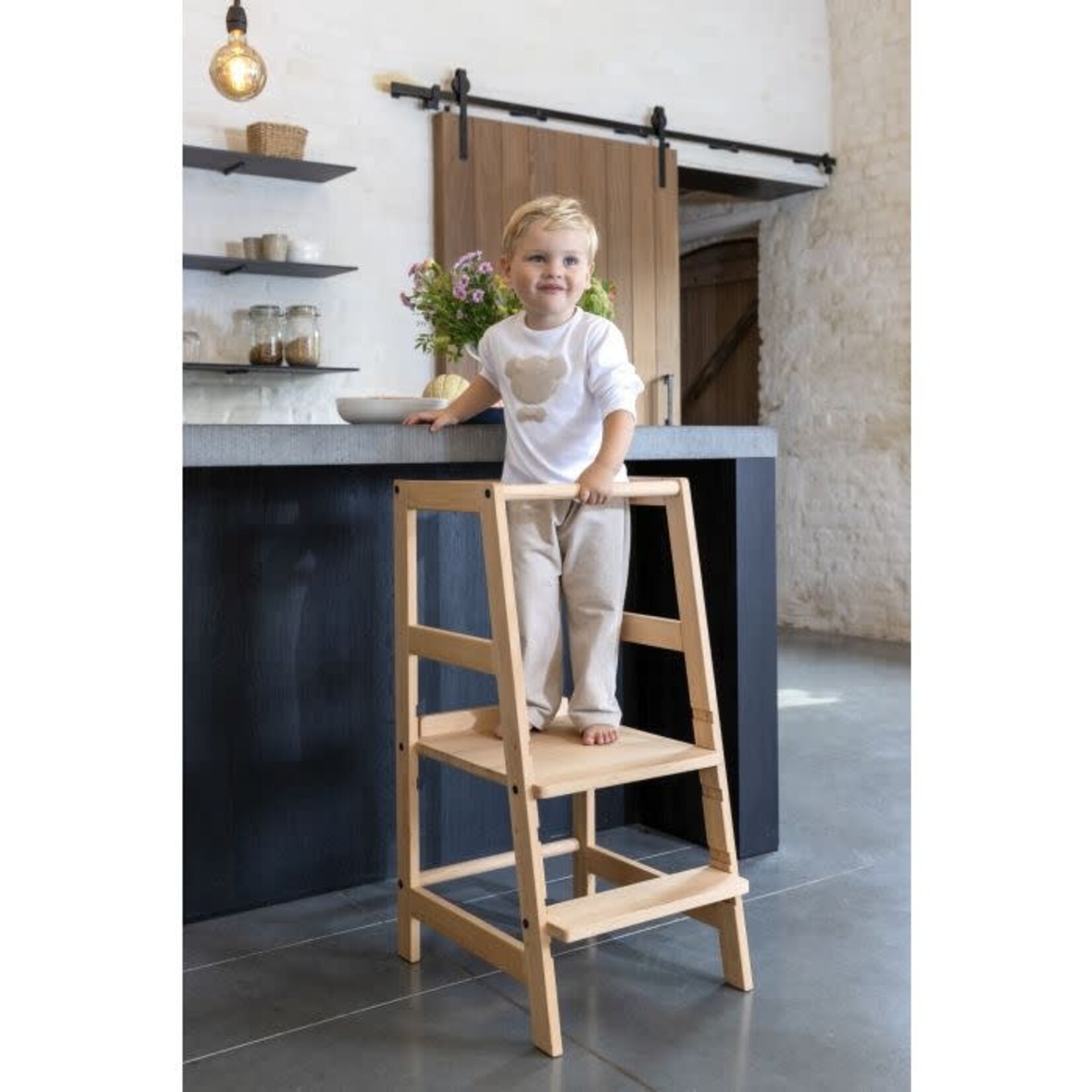 Jaxx Jaxx - Forrest Learning Tower Natural Beech