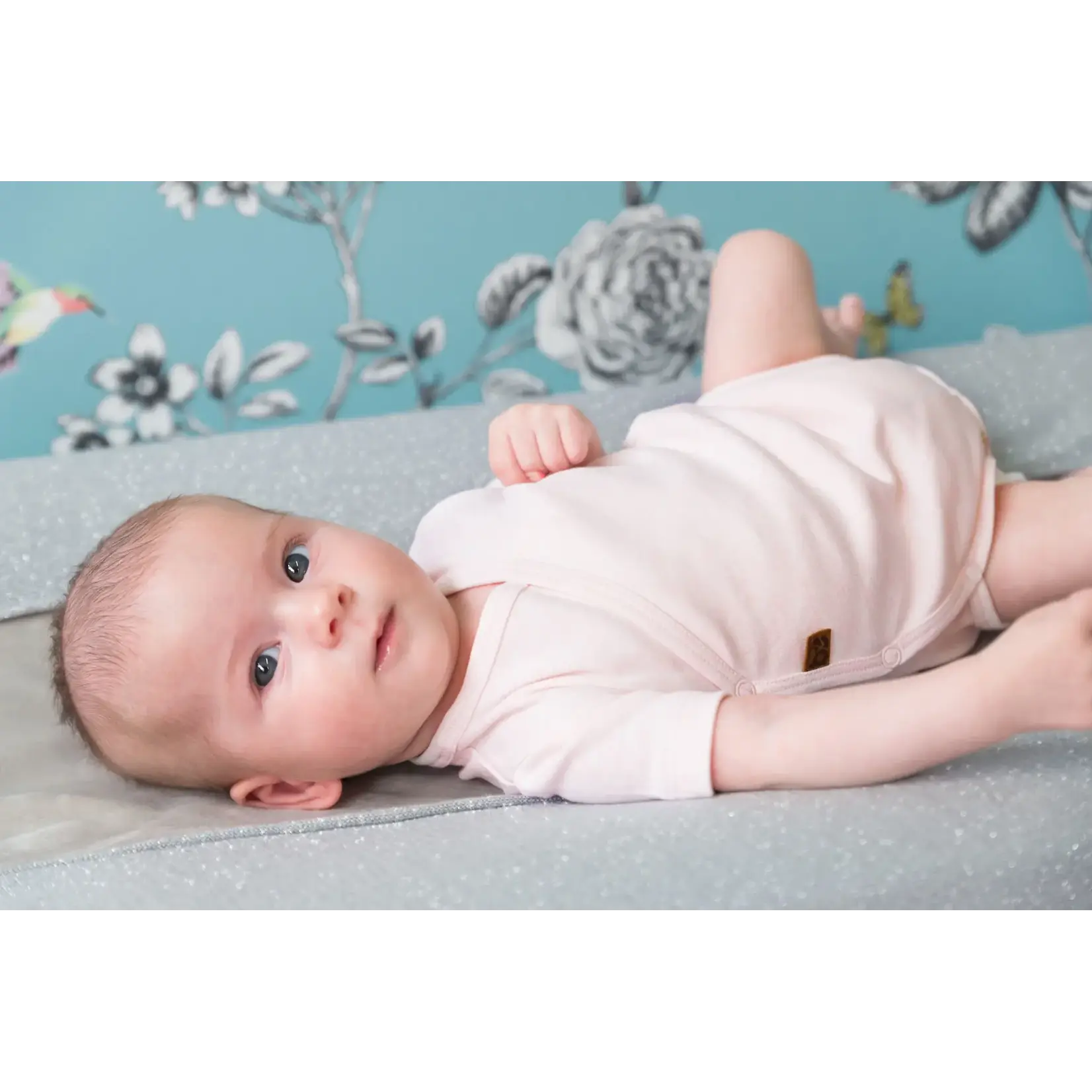 Baby's Only Baby's Only - Rompertje lange mouw Melange khaki