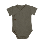 Baby's Only Baby's Only - Rompertje lange mouw Melange khaki
