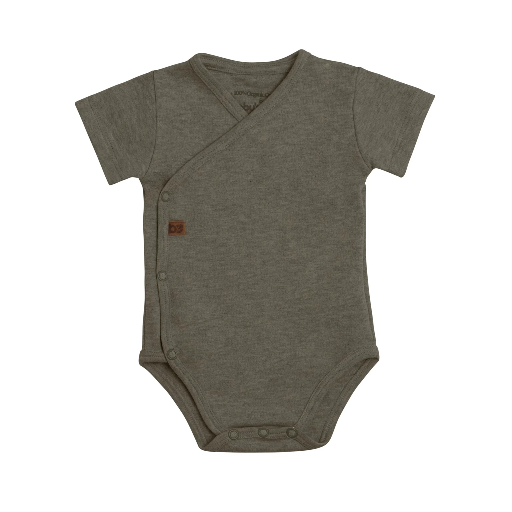 Baby's Only Baby's Only - Rompertje lange mouw Melange khaki