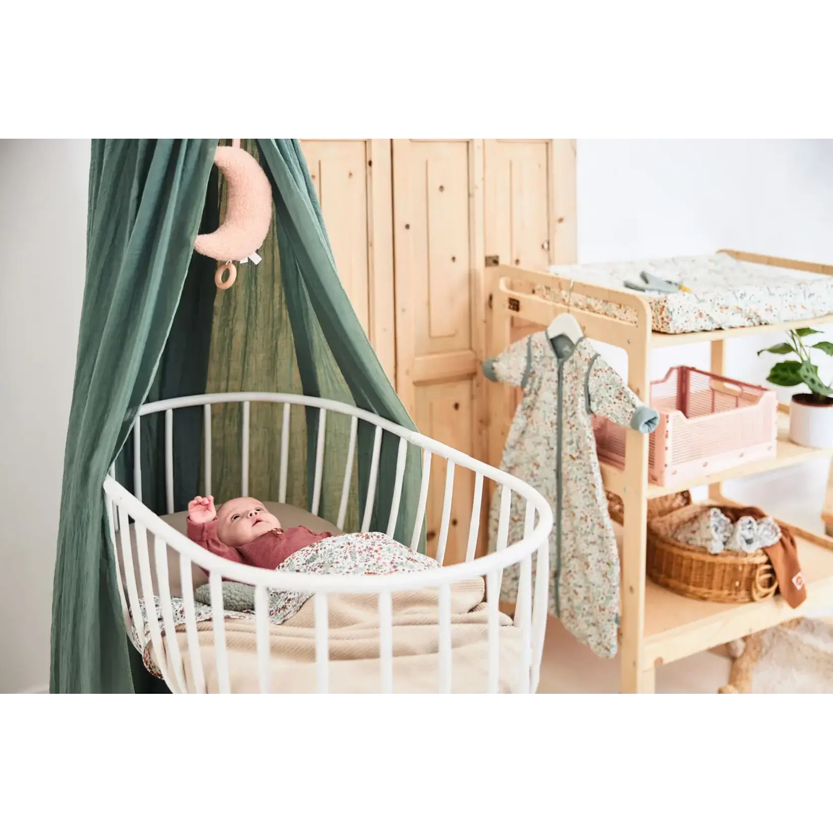 Jollein Jollein - Deken Wieg 75x100cm Basic Knit Nougat