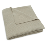 Jollein Jollein - Deken Ledikant 100x150cm Basic Knit Olive Green