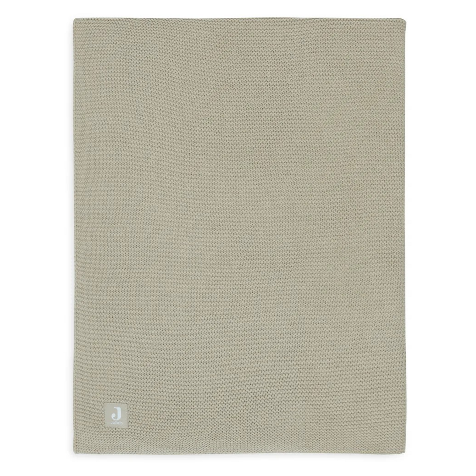 Jollein Jollein - Deken Ledikant 100x150cm Basic Knit Olive Green