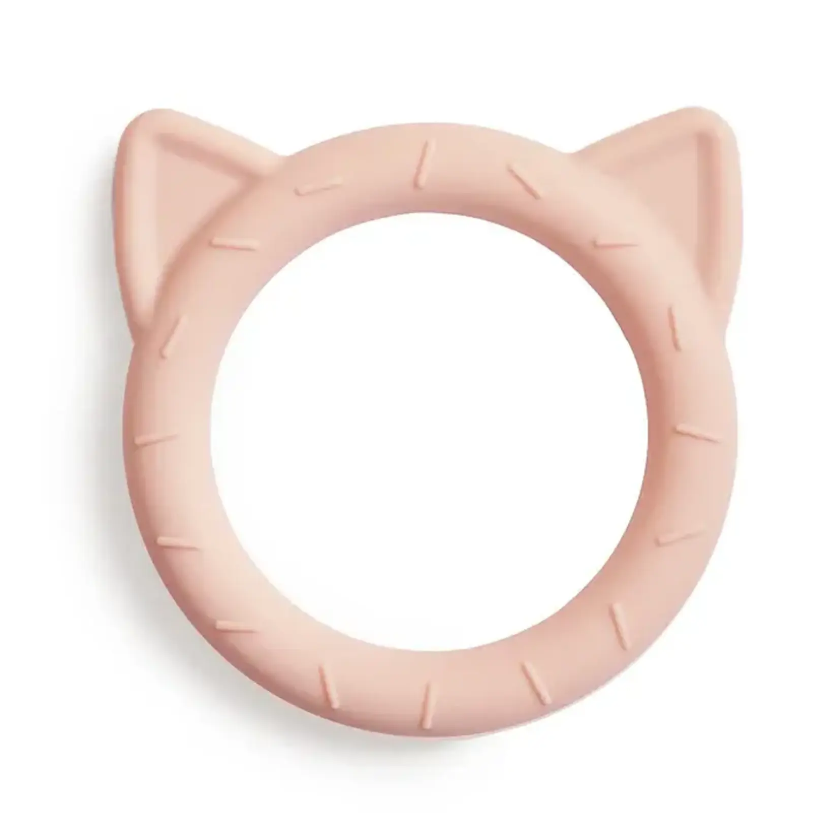 Mushie Mushie - Teether Cat - Blush