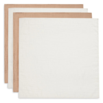 Jollein Jollein - Hydrofiele Doek Small 70x70cm - Biscuit/Ivory - 4 Stuks