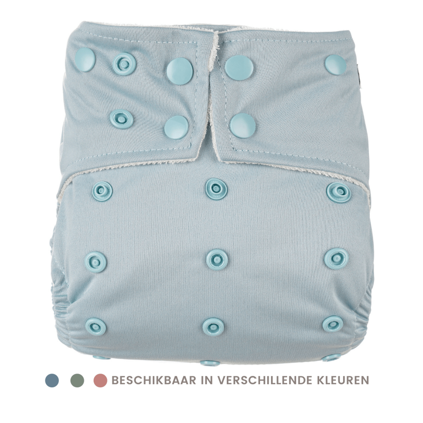 SmartAss SmartAss - Wasbare luier 2.0 (1-delig systeem) | Fleece | 27_greyblue