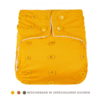 SmartAss SmartAss - Wasbare luier 2.0 (1-delig systeem) | Bamboe | 15_yellow