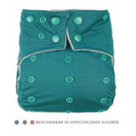 SmartAss SmartAss - Wasbare luier 2.0 (1-delig systeem) | Bamboe | 4_turquoise