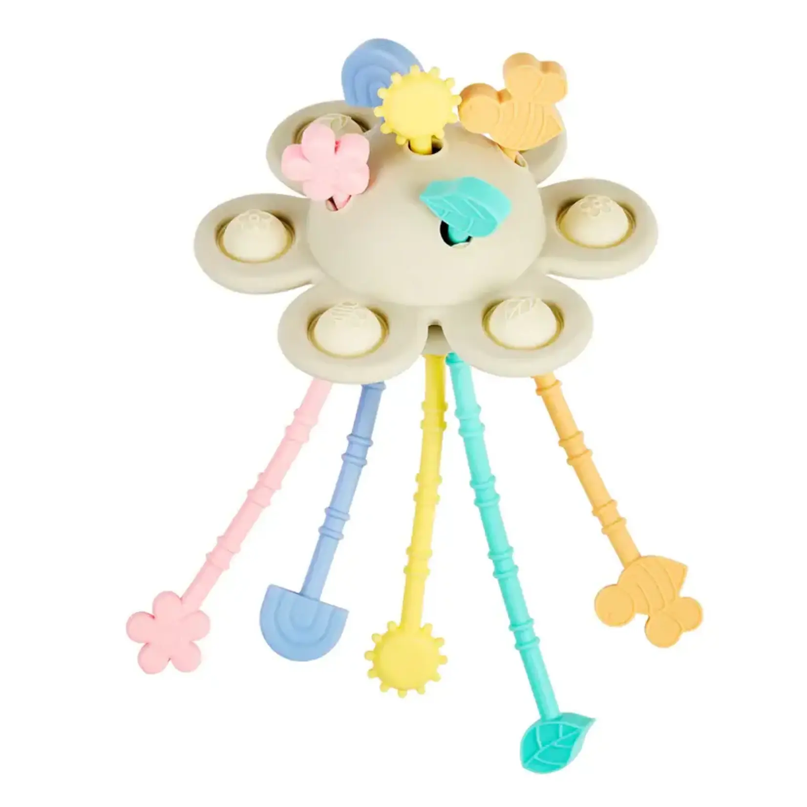 Nattou Nattou - Silicone Montessori baby speelgoed - 20 cm - Multicolor