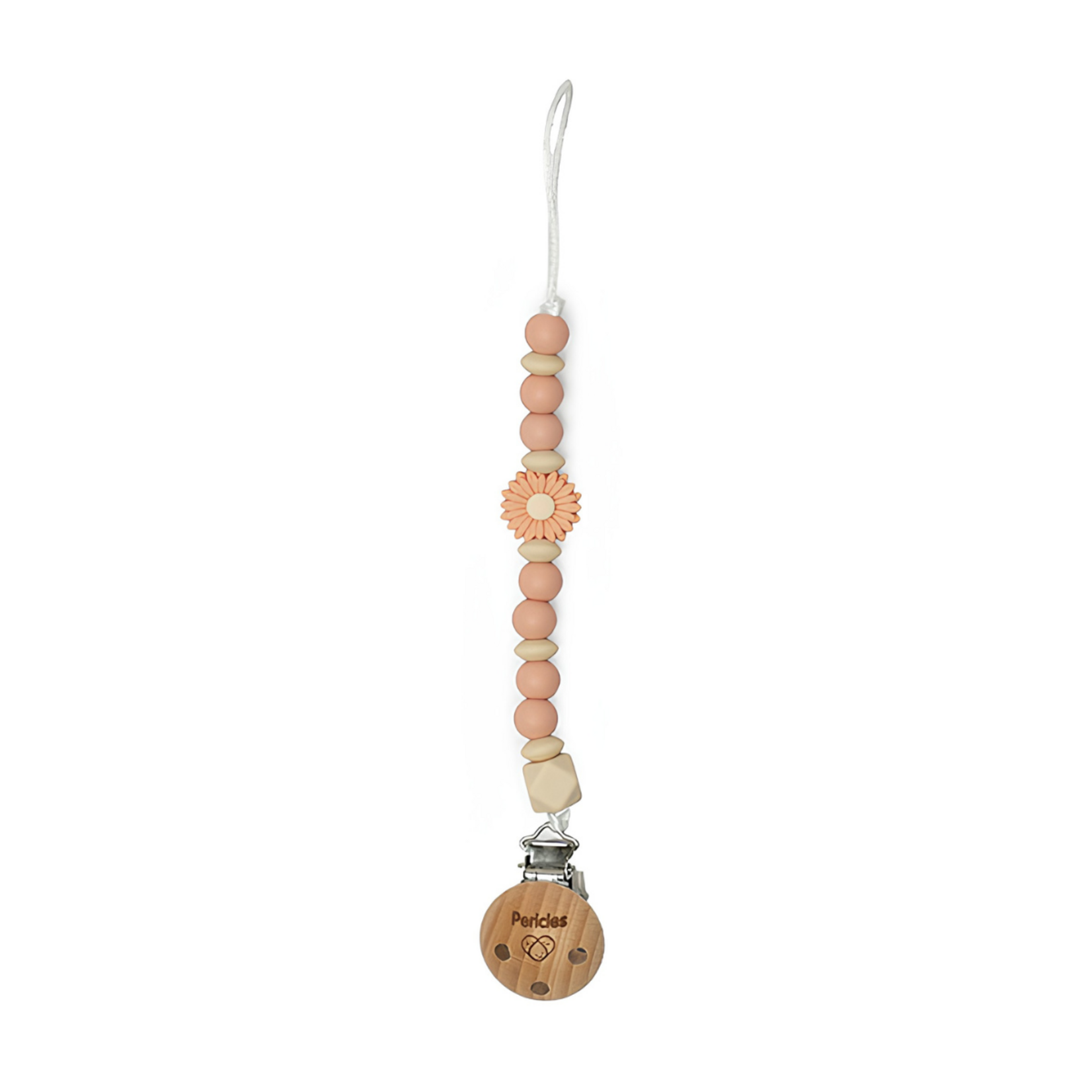 Pericles Pericles - Fopspeenketting Flower Peach Rose