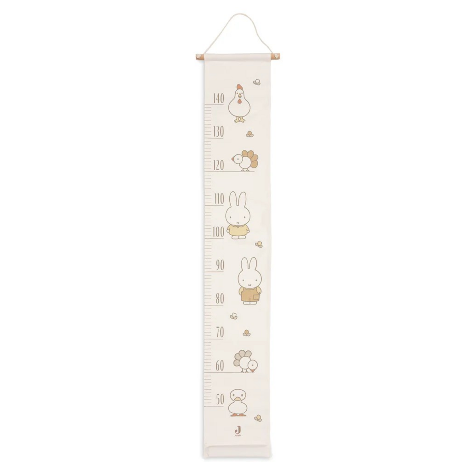 Jollein Jollein - Groeimeter - Miffy Family Farm (tot 140 cm)
