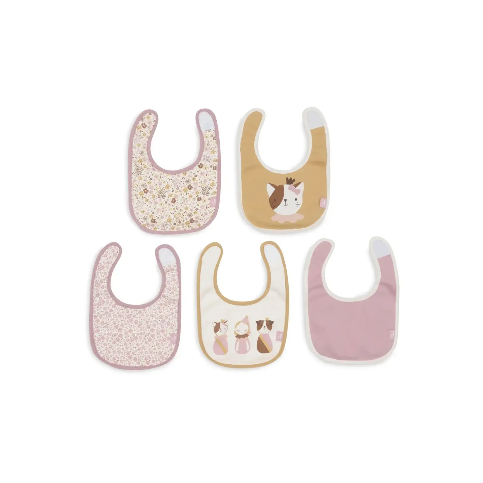 Jollein Jollein - Slab Jersey Waterproof - Flower Fairies - 5 Stuks