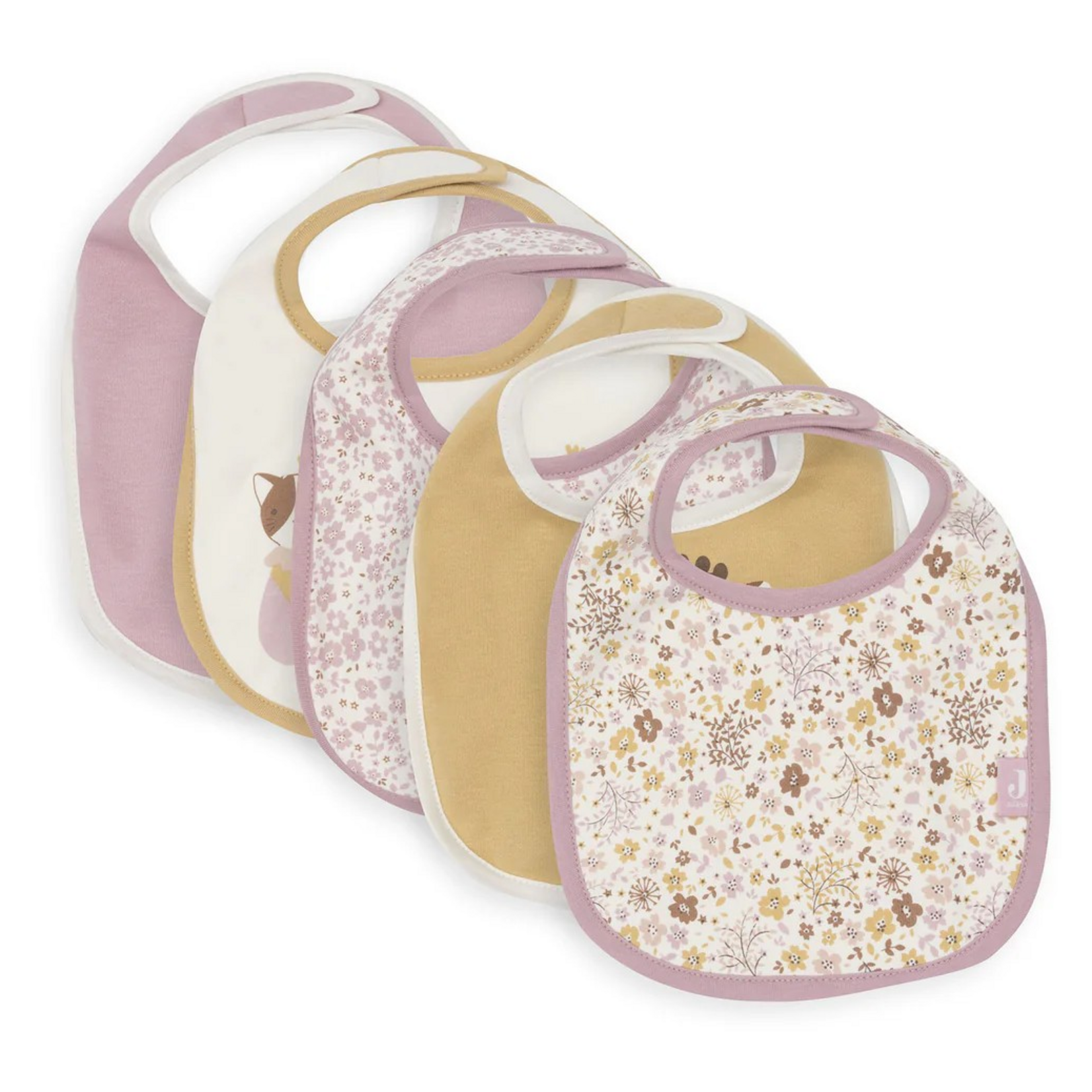 Jollein Jollein - Slab Jersey Waterproof - Flower Fairies - 5 Stuks
