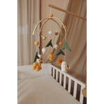 Little Loua Little Loua - Handmade Yellow Bees baby mobile