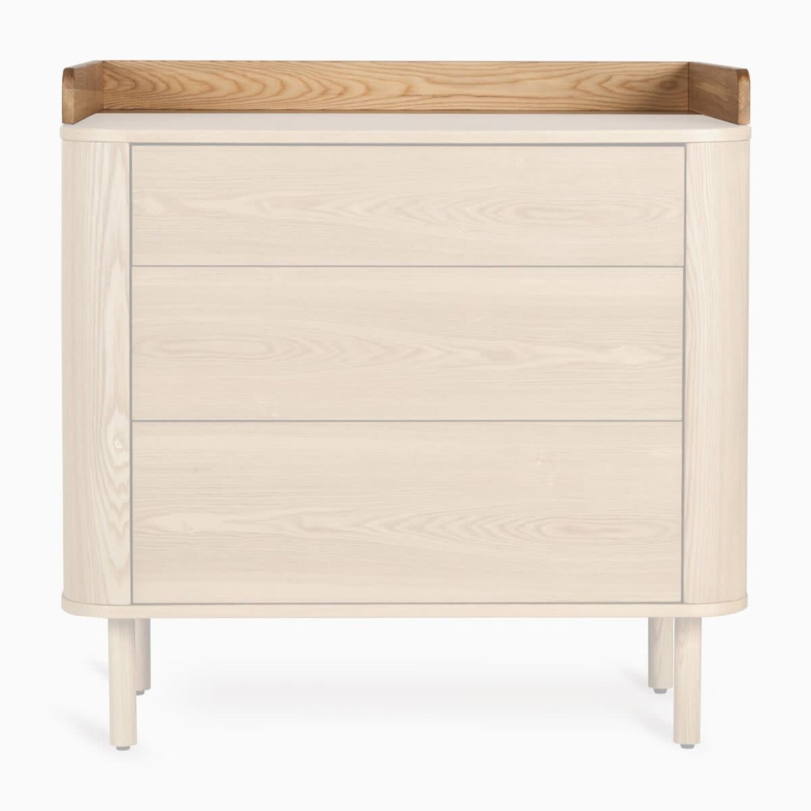 Quax Quax - Yume/Hai No Ki - Extensie XL Commode - Natural Ash