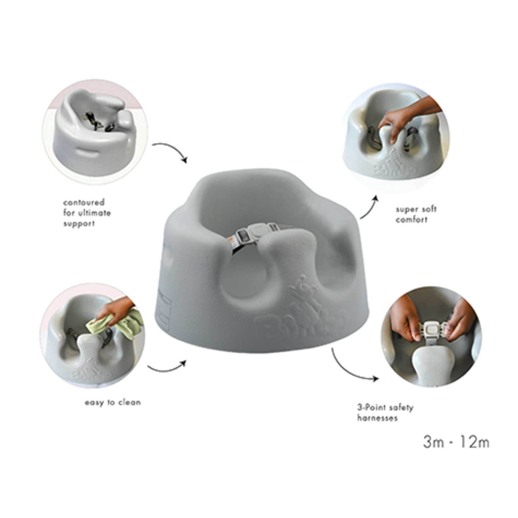 Bumbo Bumbo - Floor Seat taupe