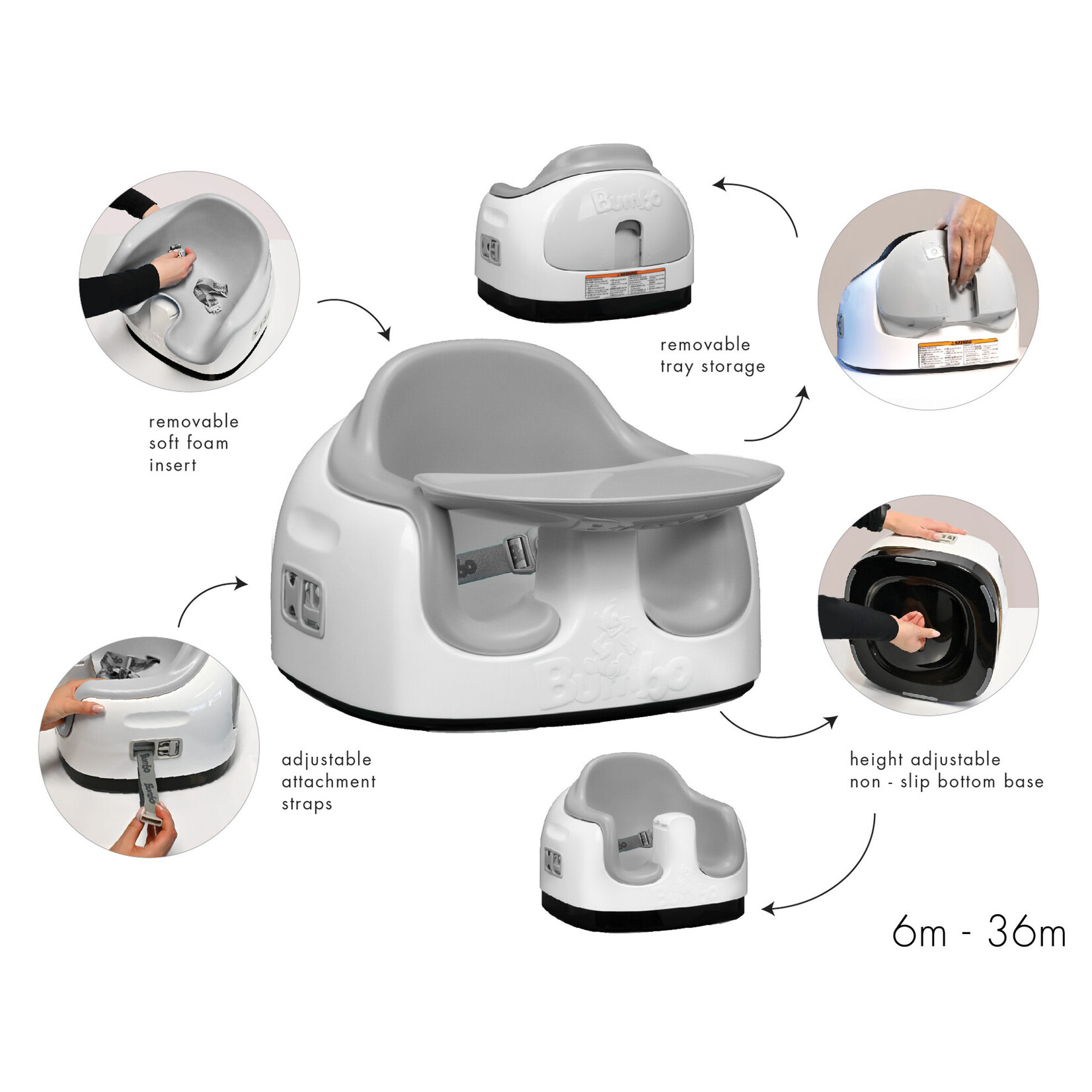 Bumbo Bumbo - Multi Seat taupe
