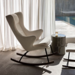 Quax Quax - Rocking Adult Chair De Luxe - Cream SHOWMODEL
