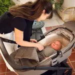 Nuna Nuna - Mixx Reiswieg Cedar (leder in chocolat)