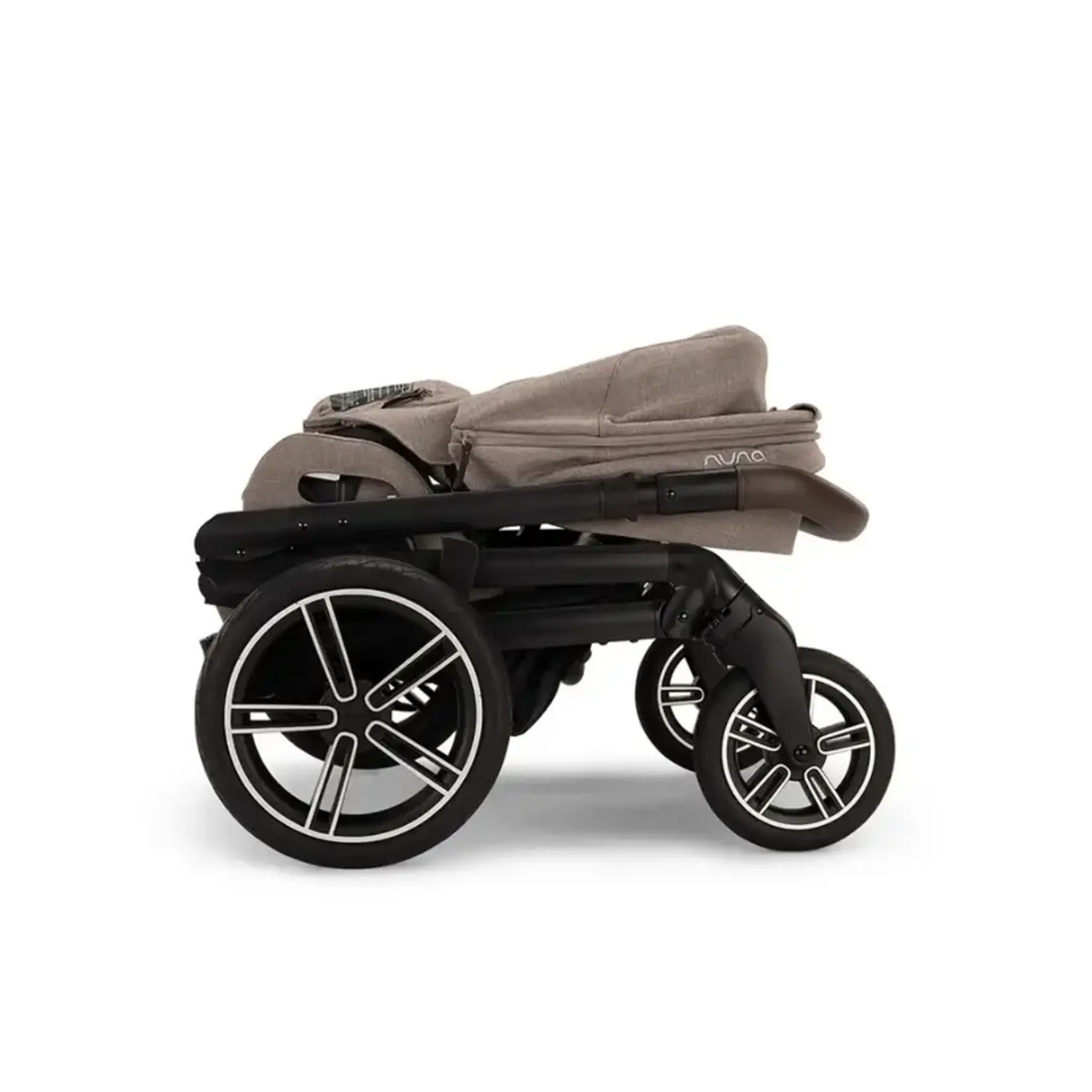 Nuna Nuna - Mixx Next kinderwagen cedar (leder in chocolat) + DRAAGMAND INCLUSIEF