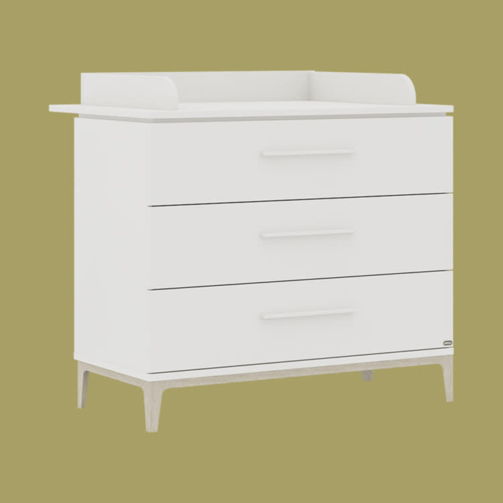 Paidi Paidi - Commode met opzetstuk Cutie-Lea  -  Offwhite/Soapy Oak