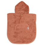 Timboo Timboo - PONCHO V-neck (2-4y) - Sunrise Orange