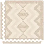 Eeveve Eeveve - Puzzelmat Kilim 120x180  - Sand (6 tegels)