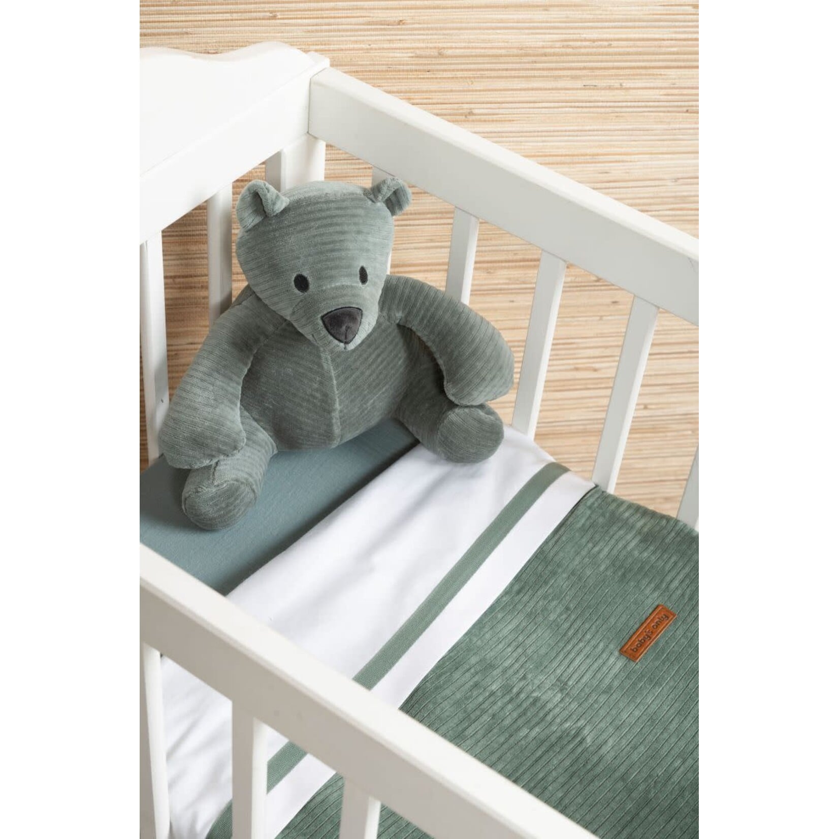 Baby's Only Baby's Only - Wiegdeken teddy Sense zeegroen