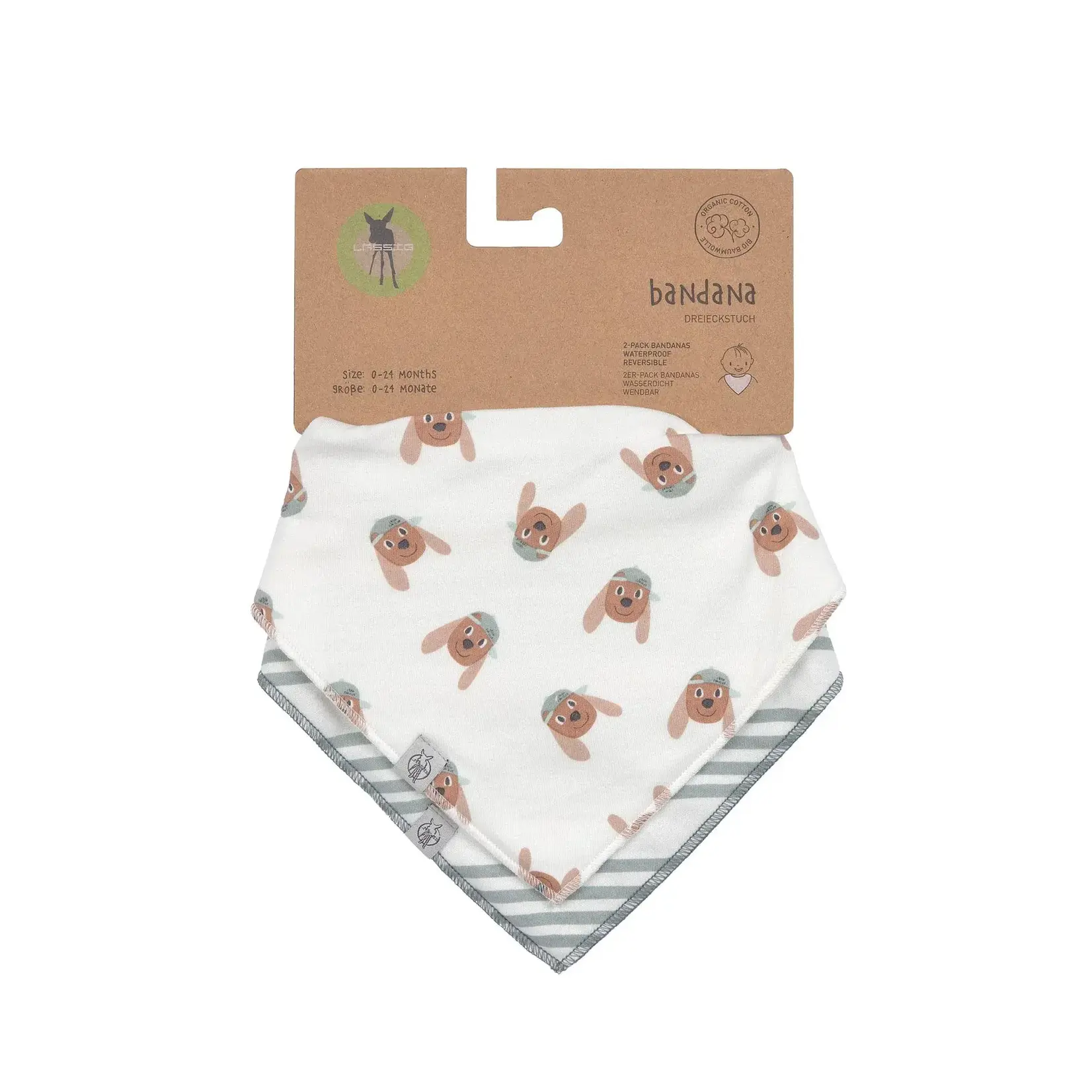 Lassig Lassig - Bandana2 pcs Tiny Team Dog