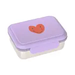 Lassig Lassig - Lunchbox Stainless Steel - Little Gang, Heart Lilac