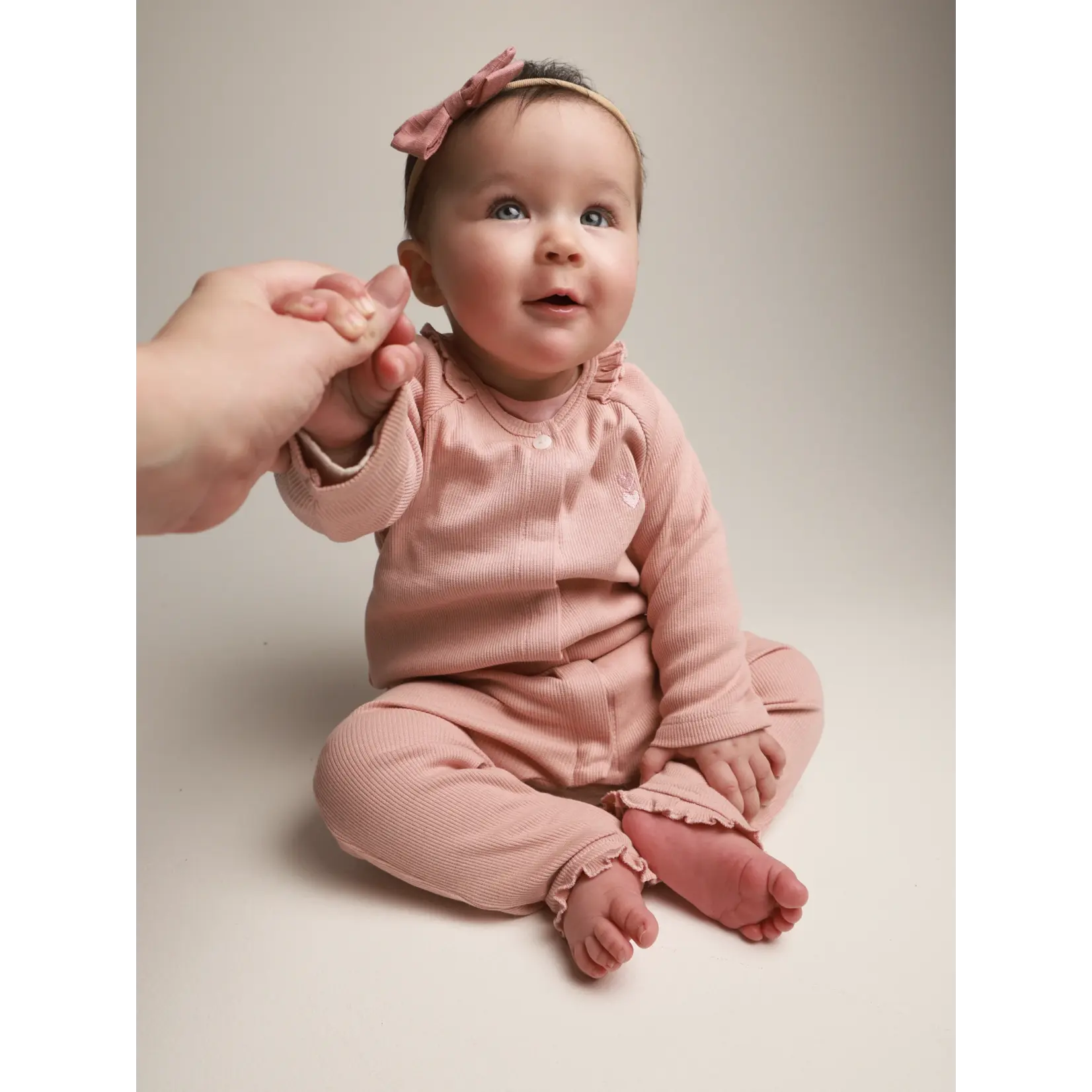 Poetree Kids Poetree Kids - Babypakje Olivia - Rib Blush Pink