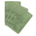 Timboo Timboo - Washandjes (3 pieces) - Aloe Green