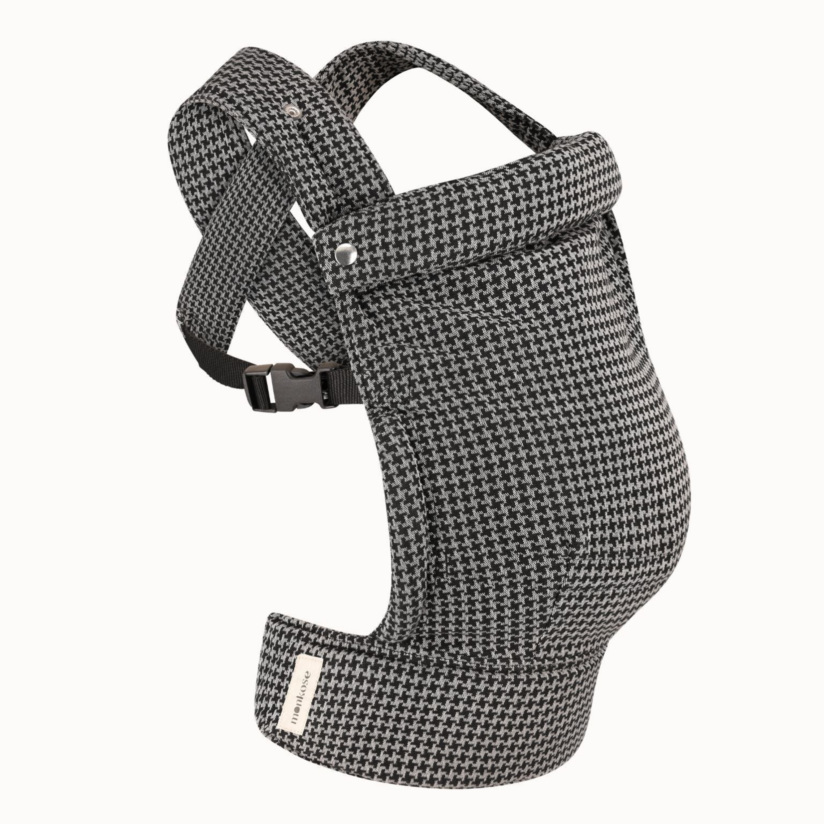 Monkose Baby Carriers Monkose - Draagzak HEIWA - monochrome houndstooth