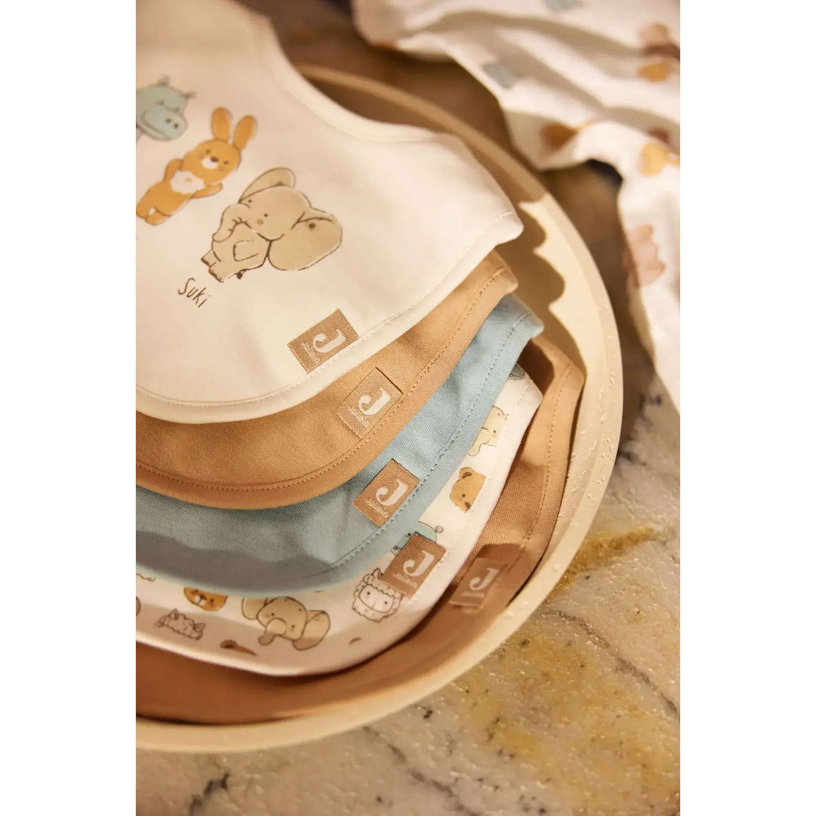 Jollein Jollein - Slab Jersey Waterproof - Jollies - 5 Stuks