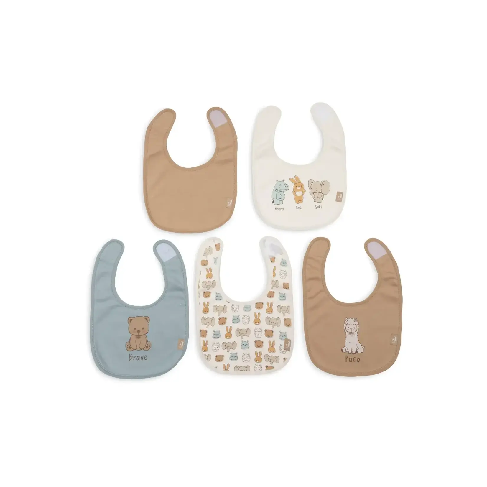 Jollein Jollein - Slab Jersey Waterproof - Jollies - 5 Stuks