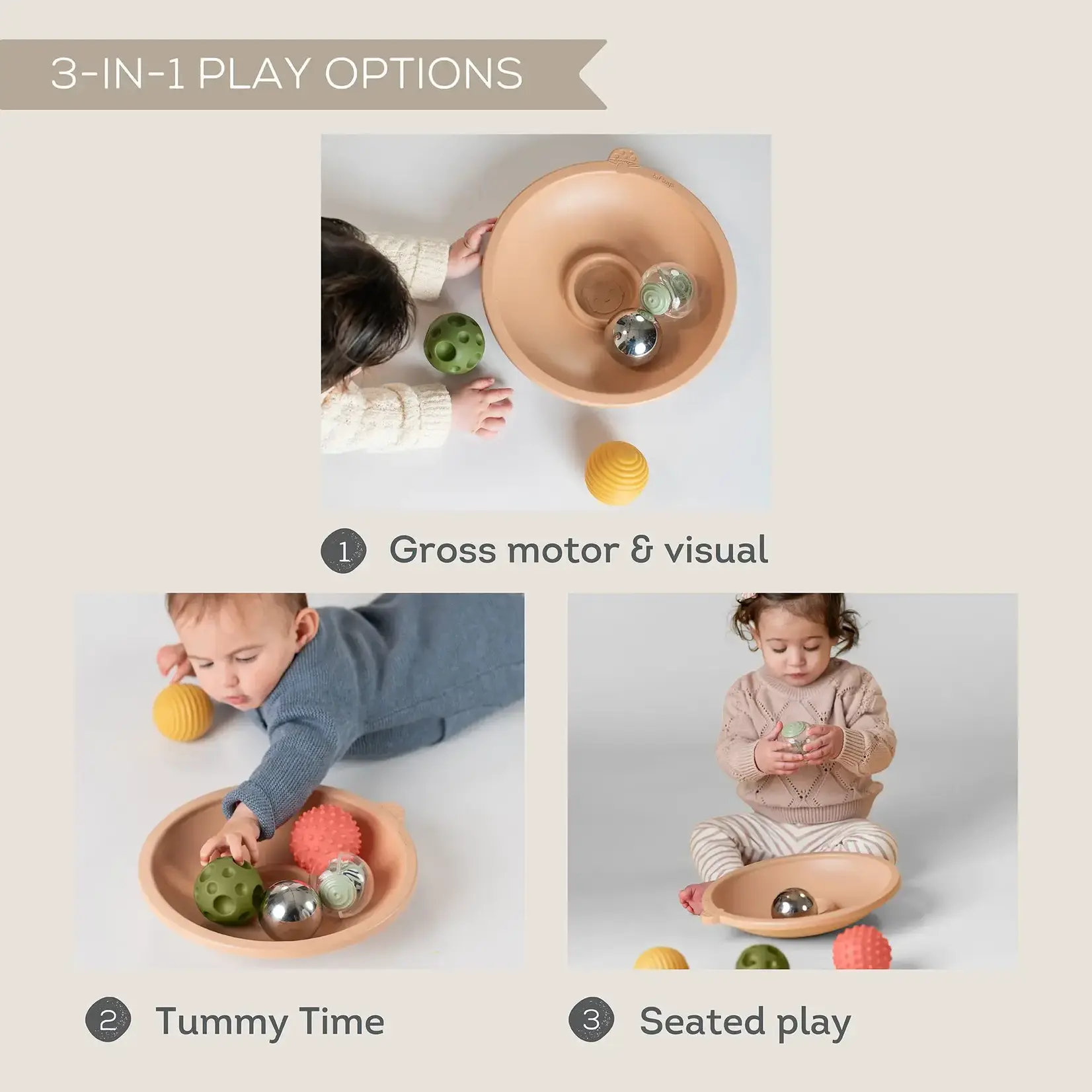 Taf Toys Taf Toys -  Tummy-Time Action Tray
