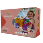 Cleverclixx - Geo Pack Pastel | 45 pieces - magnetisch speelgoed