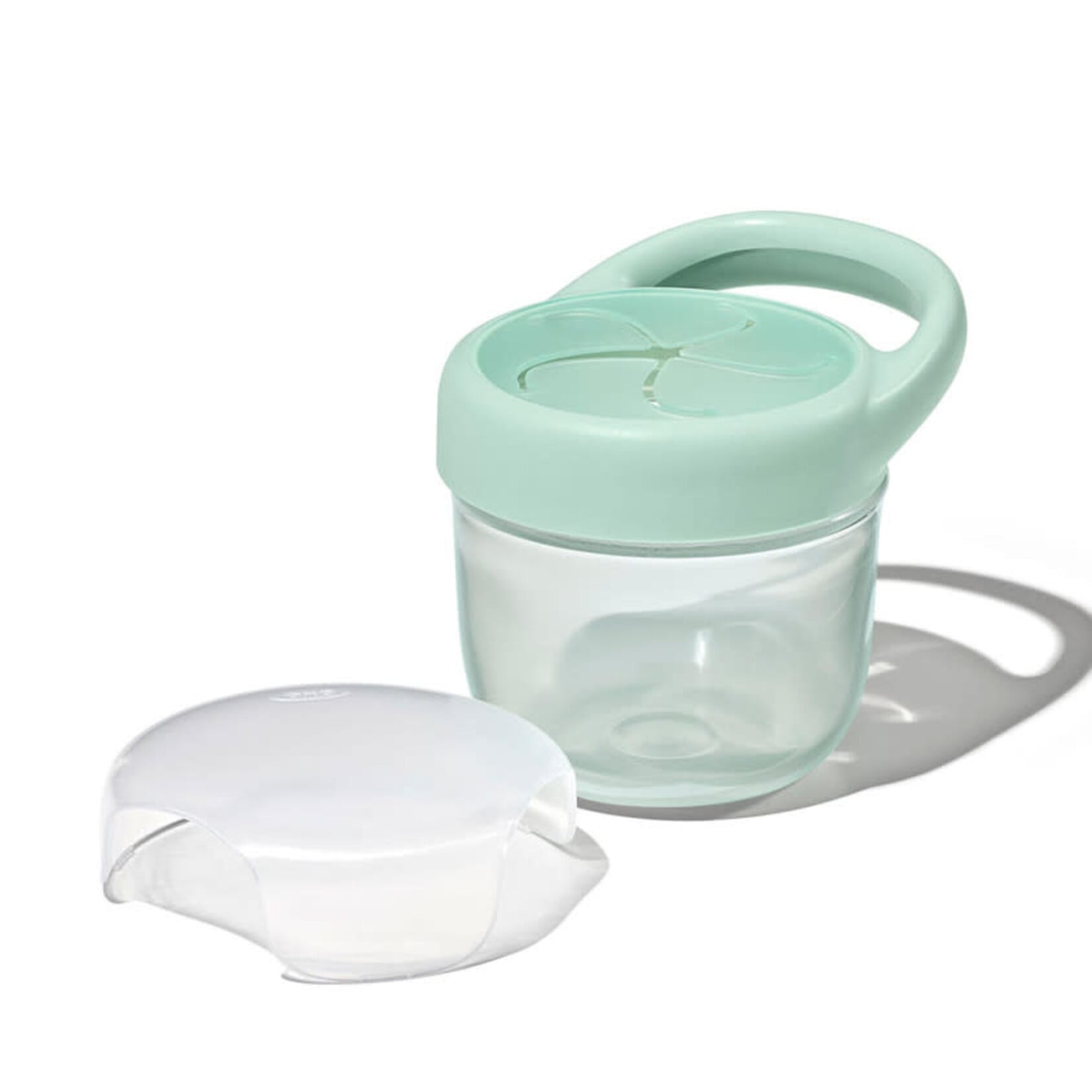 Oxo Tot Oxo Tot - Snackdoosje met deksel- 2 pack - Opal & Dusk