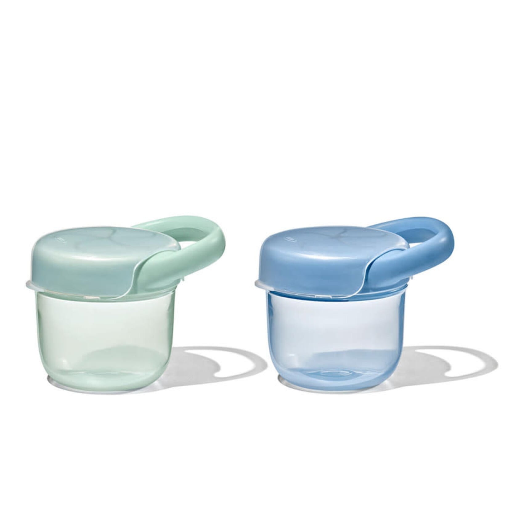 Oxo Tot Oxo Tot - Snackdoosje met deksel- 2 pack - Opal & Dusk