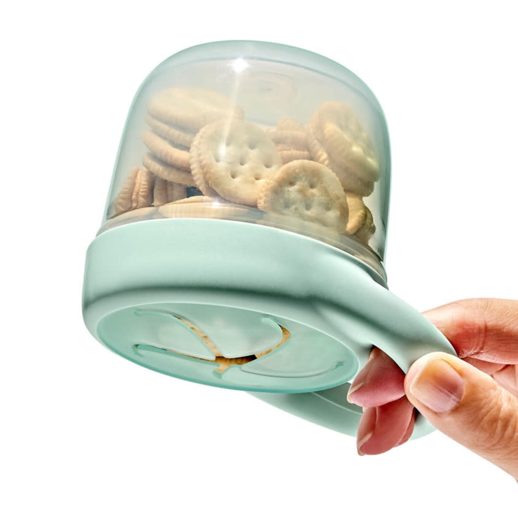 Oxo Tot Oxo Tot - Snackdoosje met deksel- 2 pack - Opal & Dusk