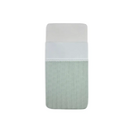 Jollein Jollein - Laken Wieg 75x100cm Lace Ivory