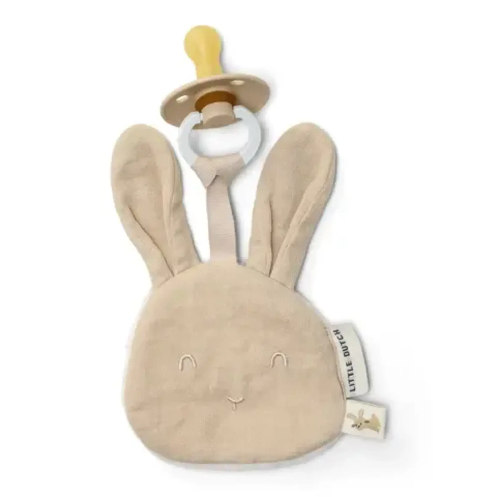Little Dutch Little Dutch - Speendoekje - Beige - Newborn Naturals - Baby Bunny