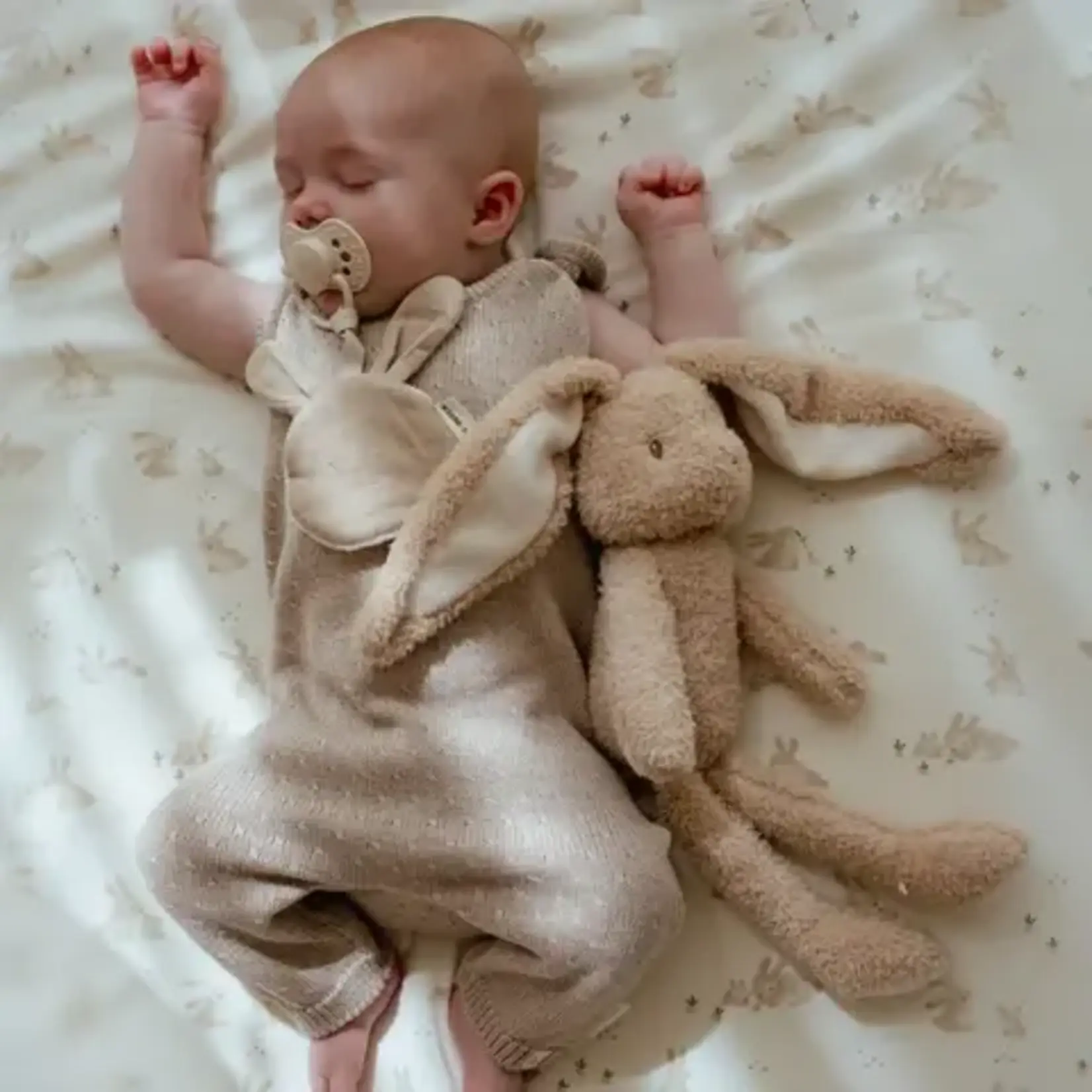 Little Dutch Little Dutch - Speendoekje - Beige - Newborn Naturals - Baby Bunny