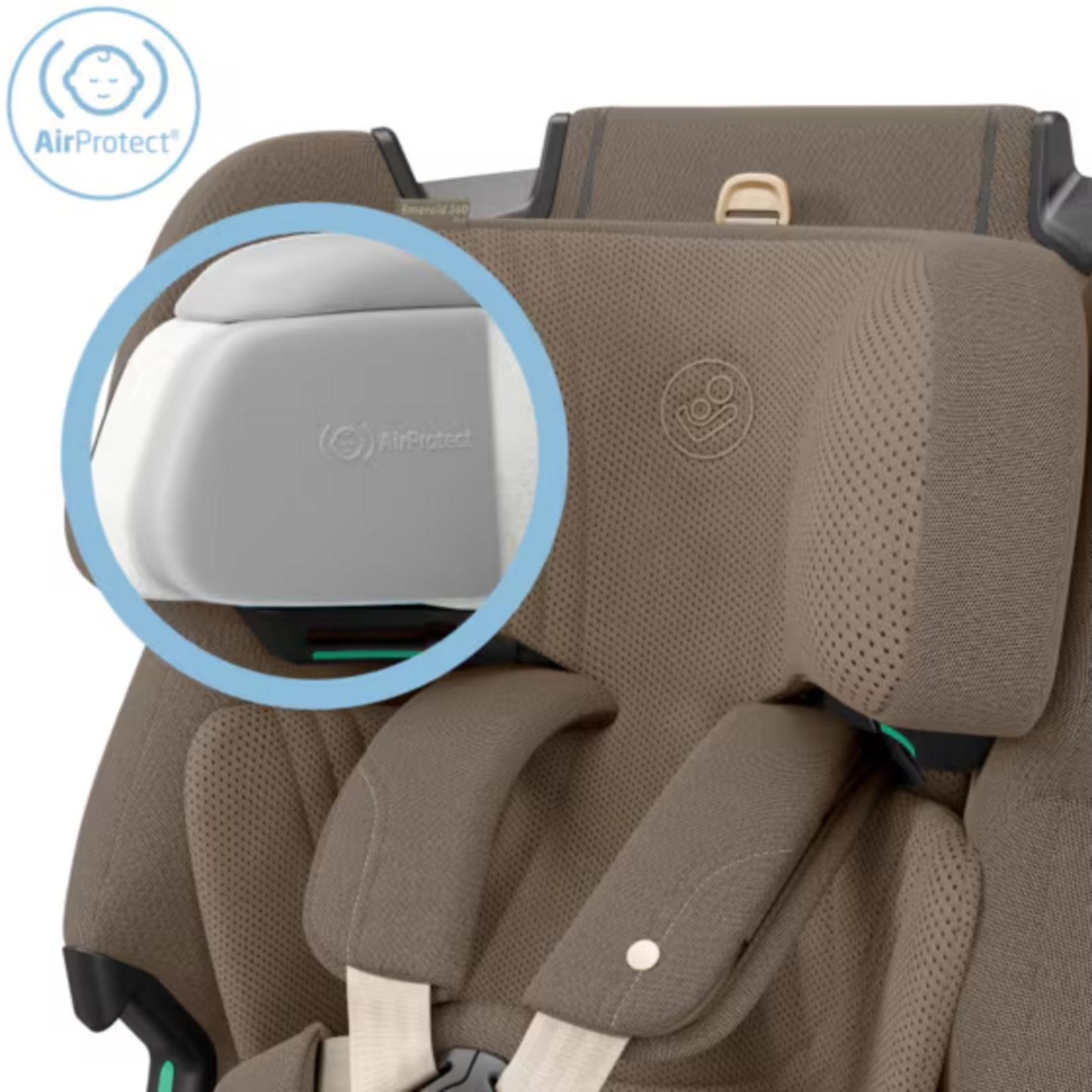 Maxi Cosi - Emerald 360 Pro  Authentic Truffle (0-12 jaar) ***