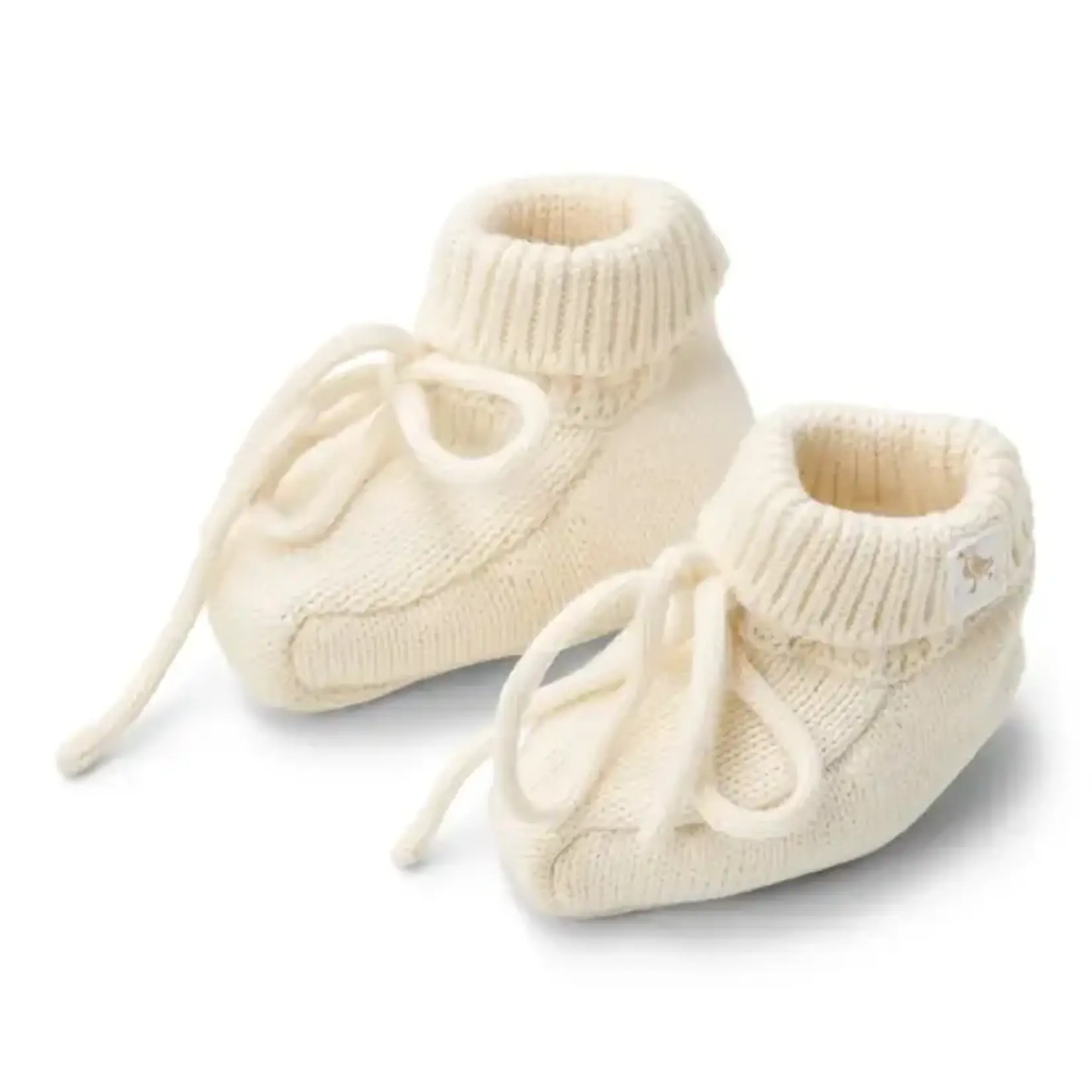 Little Dutch Little Dutch - Slofjes Newborn Naturals - Wit